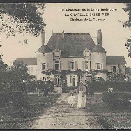 Bed and Breakfast Domaine De La Mazure La Chapelle-Basse-Mer Esterno foto