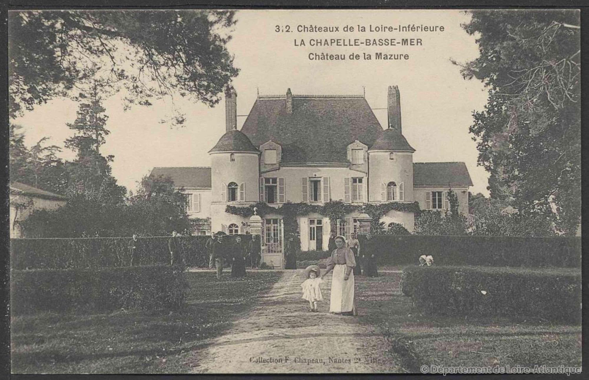 Bed and Breakfast Domaine De La Mazure La Chapelle-Basse-Mer Esterno foto